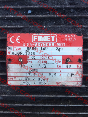 MAOT 160L2-8  Fimet