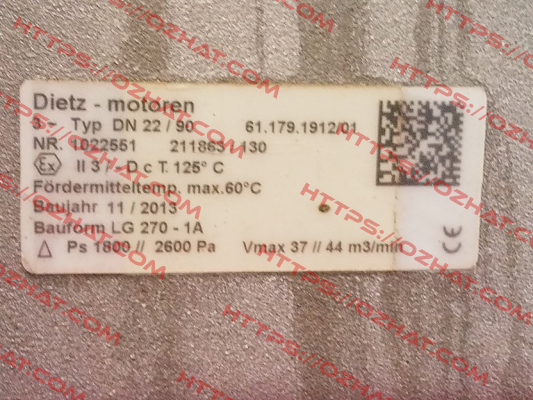 DN22/90 OEM Dietz-Motoren