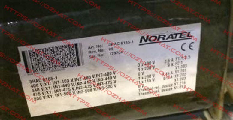 3HAC 6165-1 Noratel