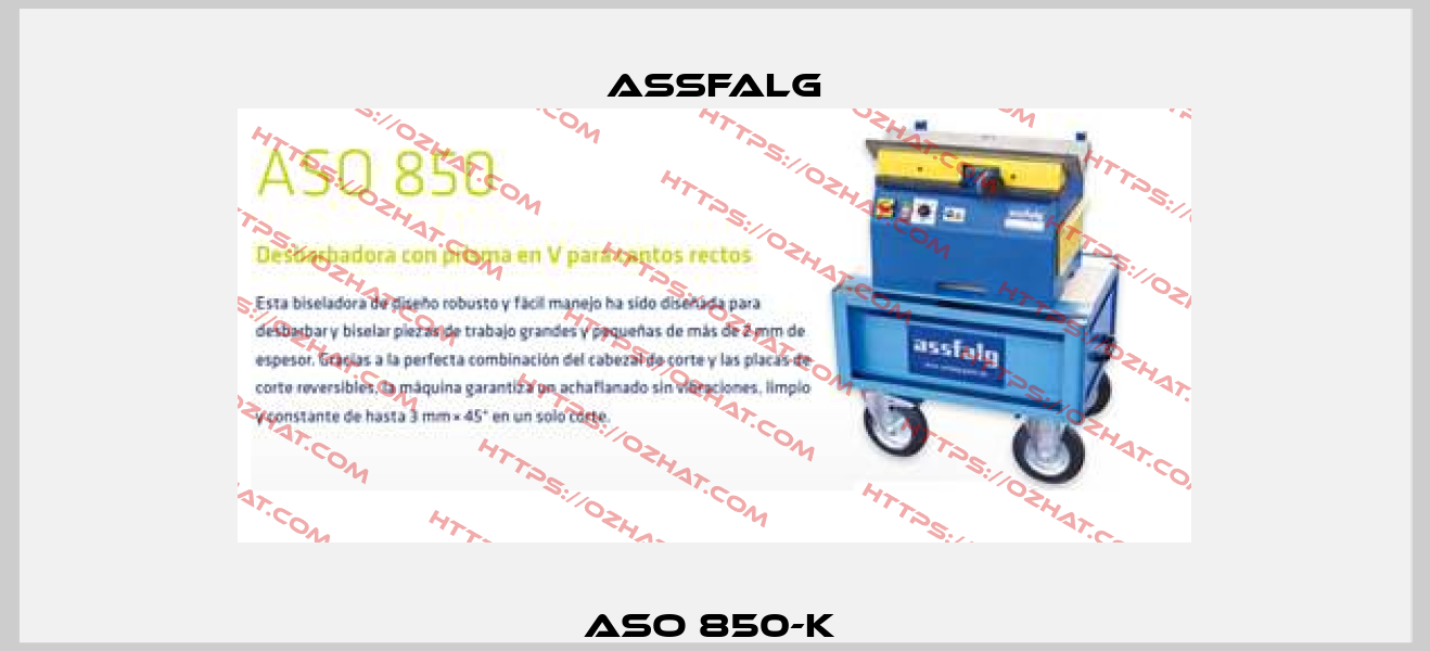 ASO 850-K  Assfalg