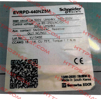 EVRPD-440NZ5M Samwha