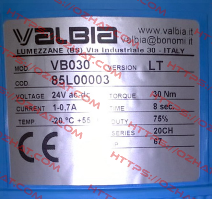 85L00003 / VB3024 Valbia