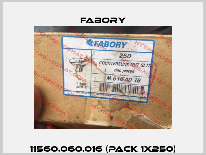 11560.060.016 (pack 1x250) Fabory
