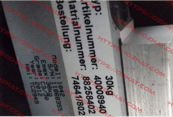 01042-030K-C3-08X Tedea-Huntleigh