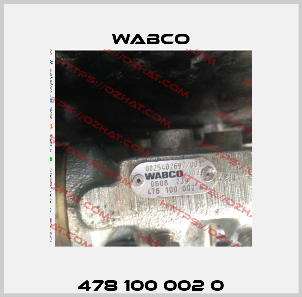 478 100 002 0 Wabco