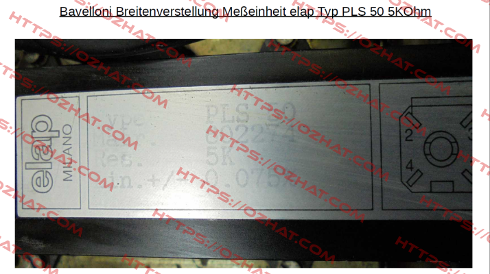 PLS-050-05K  ELAP