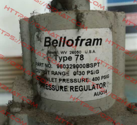 960 329 000 BSPT  Bellofram