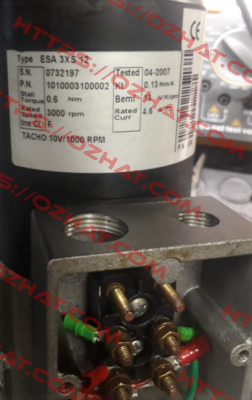 ESA3XS12 Motor Power