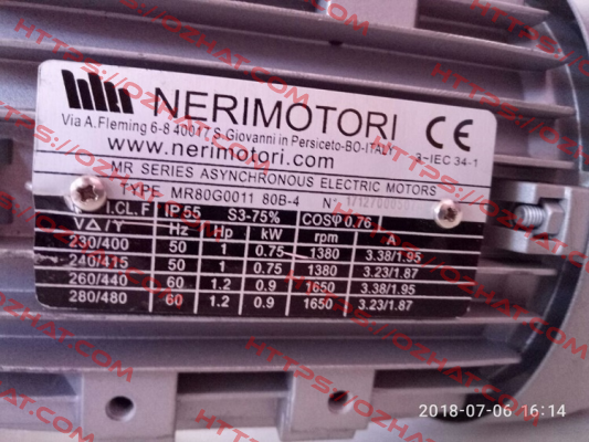 DNB0R080A41-B14 Neri Motori