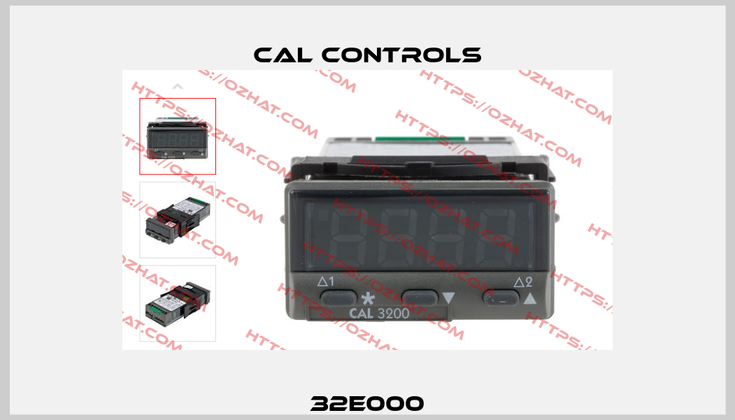32E000 Cal Controls