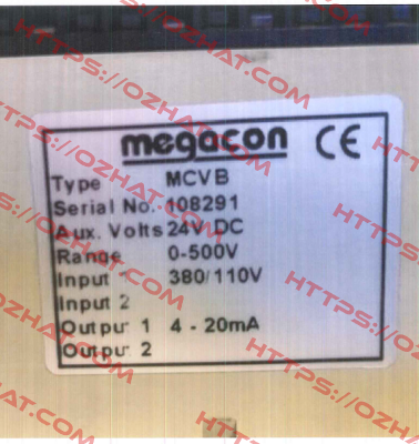 Serial No. 108291 Megacon