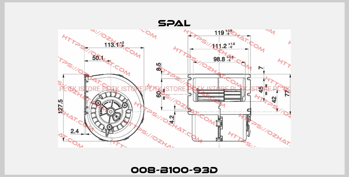 008-B100-93D SPAL