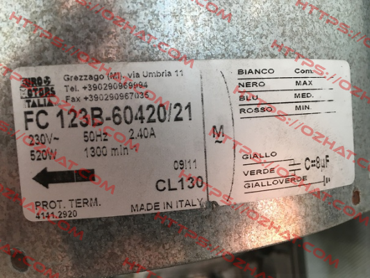 CL130 (OEM) Euro Motors Italia