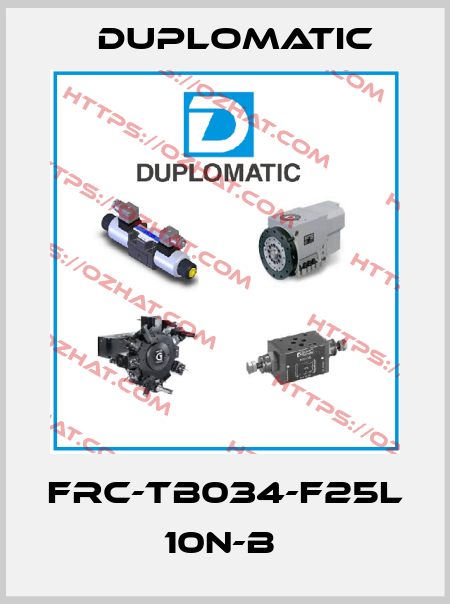 FRC-TB034-F25L 10N-B  Duplomatic