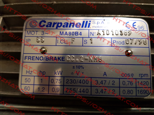 MA80b4 Carpanelli