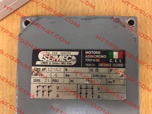 12MA2  Seimec (Rossi)