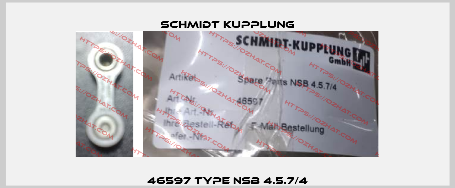 46597 Type NSB 4.5.7/4 Schmidt Kupplung