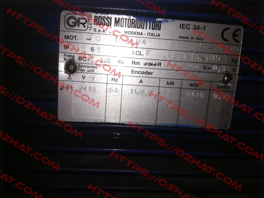 3FO-100LB4 obsolete,replaced by HBZ 100LB 4 240.415-50 B5  Rossi