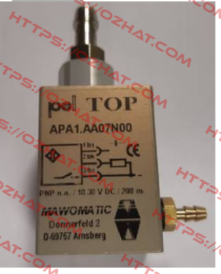 APA.AA07N00, correct code APA1.AA07N00 Mawomatic