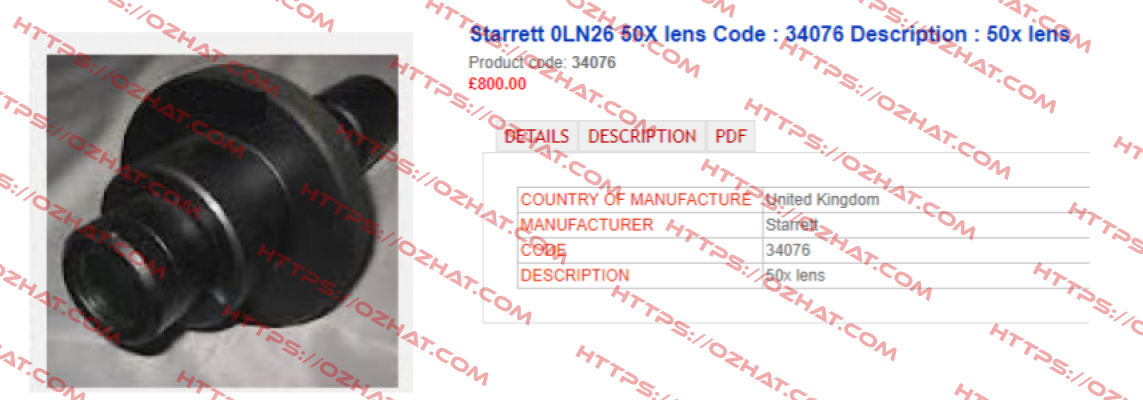 34076 Starrett
