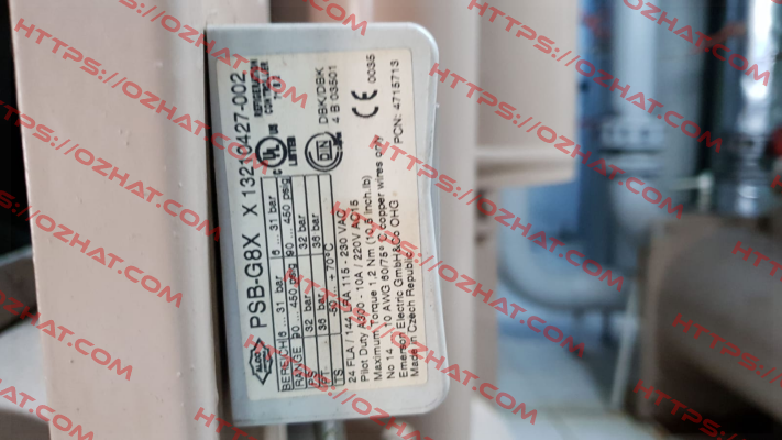 PSB-G8X X 13210427-002 Alco