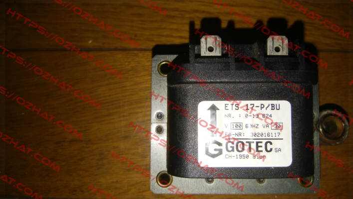 suction seat of GOTEC 17-P / BU Gotec