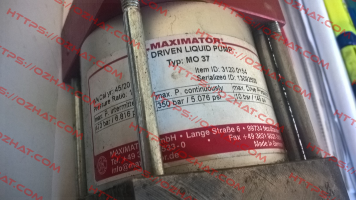 3120.0154 Maximator