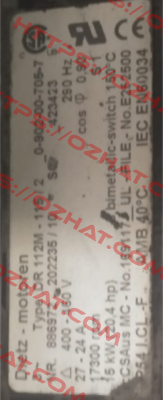 DR 112M-115/2 (OEM FOR KRONES AG Maschinenfabrik) Dietz-Motoren