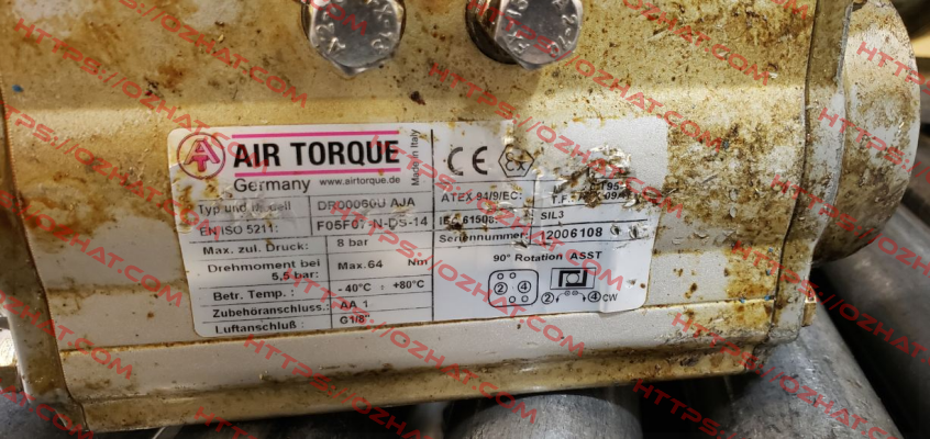 DR00060UF05F0714AJA Air Torque