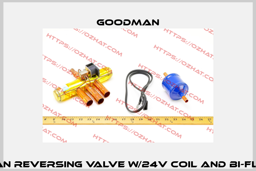 Amana-Goodman Reversing Valve w/24V Coil and BI-FLOW FILTER DRIER GOODMAN