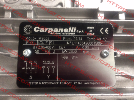 M90 P2 B34 SPECIAL Carpanelli