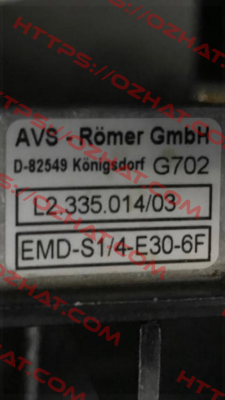 EMD-S1/4-E30-6F-024/=-NG Avs Römer