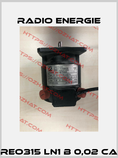REO315 LN1 B 0,02 CA Radio Energie