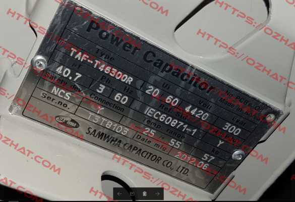 TAF-T46300R Samwha