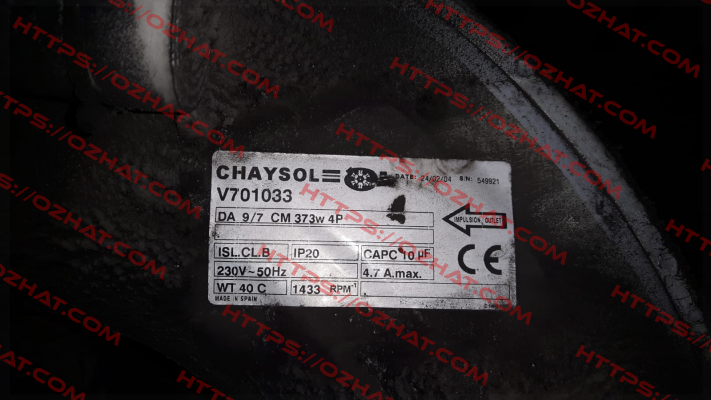 V701033 Chaysol