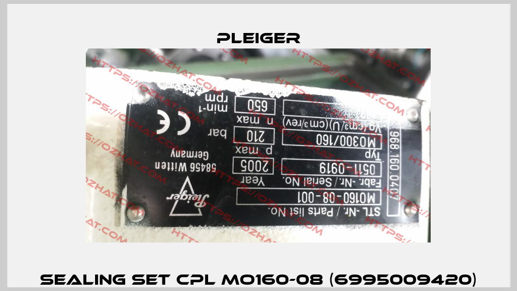 Sealing set CPL MO160-08 (6995009420) Pleiger