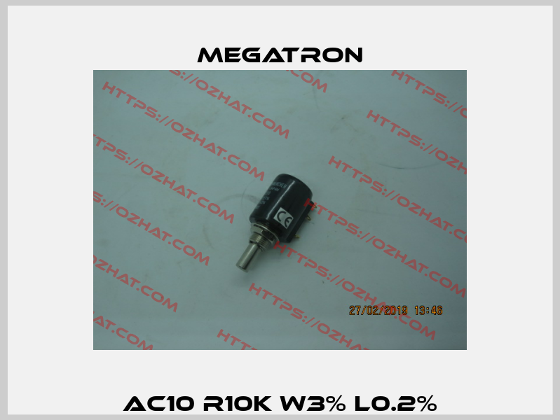 AC10 R10K W3% L0.2% Megatron