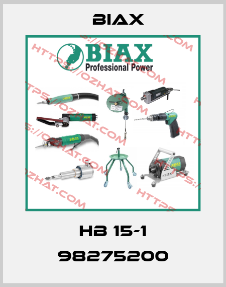 HB 15-1 98275200 Biax