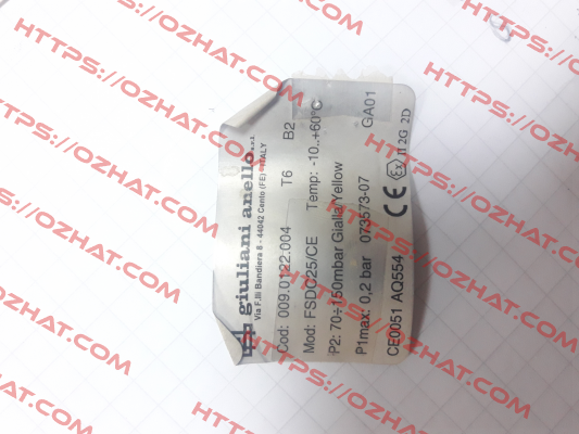 Model:FSDC25/CE Giuliani Anello