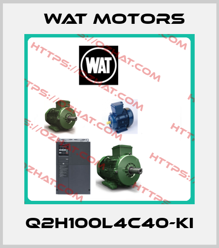 Q2H100L4C40-KI Wat Motors
