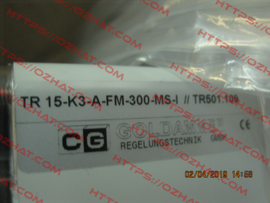 TR 15-K3-A-FM-300-MS-I  // TR501.109 Goldammer