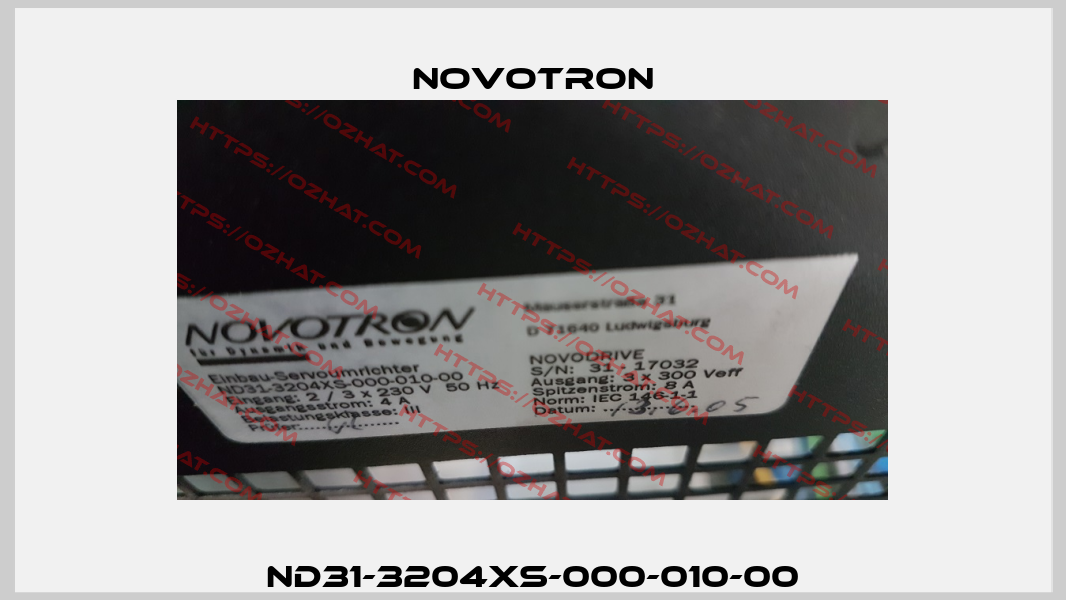 ND31-3204XS-000-010-00 Novotron