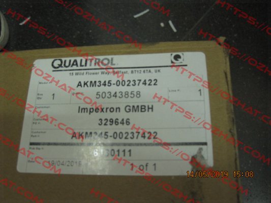 AKM345-00237422 Type 35/GEN2 Qualitrol