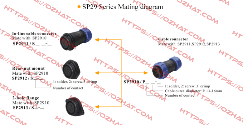SP2910/P 12 1-1  ( SP2910/P12-1N ) Weipu