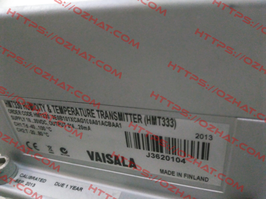 HMT330 3E0B101XCAG100A01ACBAA1 Vaisala