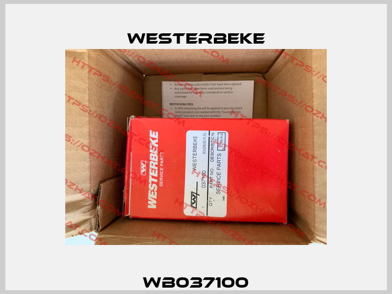 WB037100 Westerbeke