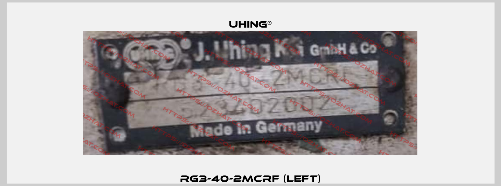 RG3-40-2MCRF (left) Uhing®