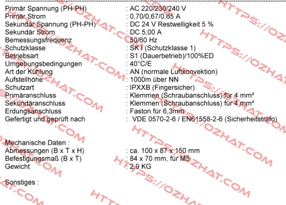 GGT Sonder m.Kondens Michael Riedel Transformatorenbau