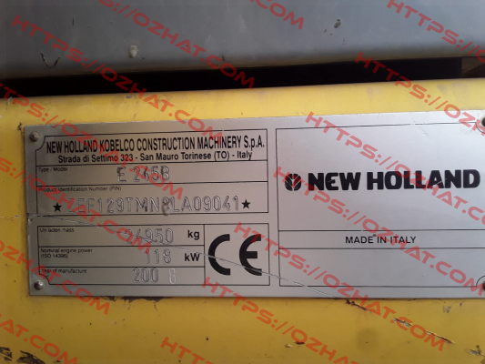 KFP 5163CY-SPMF New Holland