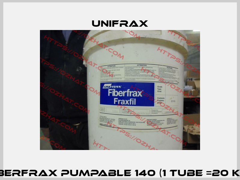 FIBERFRAX PUMPABLE 140 (1 tube =20 kg.) Unifrax